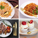 36 Delig RVS Bestekset-Stijlvol en tijdloos design -goud