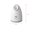 TDR-Gezichtsdampkap voor schoonheidsverzorging - Facial Steamer - Gezichtsstomer - Gezichtsreiniging - gratis Elina Aloë Vera Handcrème en Mee-eters & Acne Verwijderen Set - Wit
