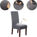 Unikorf 2x Waterdichte Stoelhoezen - Stretch Grijs