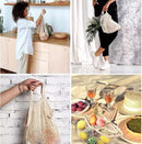 Unikorf 2x Geweven Katoenen Tas - Milieuvriendelijk