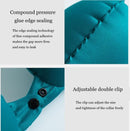 Zelfopblaasbaar U-vormig nekkussen - Groen