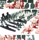 305 Militaire Figuren Set met Voertuigen en Gebouwen