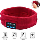 Merkloos TDR Sport Hoofdband Bluetooth, USB Oplaadbaar, Rood