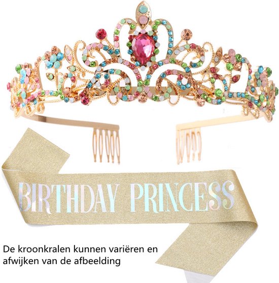 Verjaardag Prinses Sjerp en Tiara - Gouden 'Birthday Princes