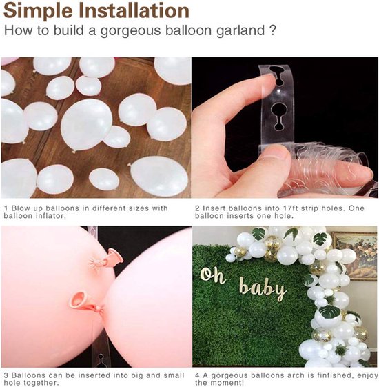 Merkloos TDR-98 Hawaiiaanse Ballonnenset & Boog