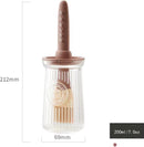 2 stuks oliefles siliconen bakkwast hittebestendig voor BBQ