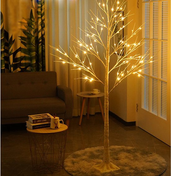Xtraworks Decoratieve LED Berkenboom 180 cm - 96 LED (IP42)