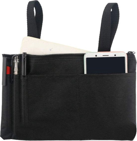 Waterdichte Tas voor Scootmobiel - Duurzaam en Ruim - Zwart