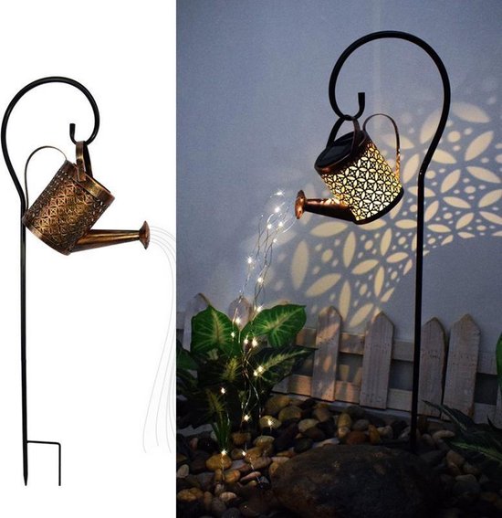 Decoratieve Hanglamp Gieter met Vonkelend Water LED, Zonne-e