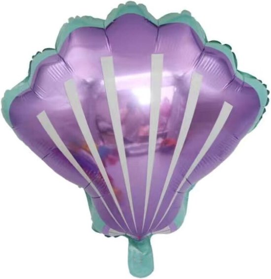 TDR-Digitale Zeemeermin Ballon Set 4 jaar -themafeest-Kinderfeestje-Decoratie set