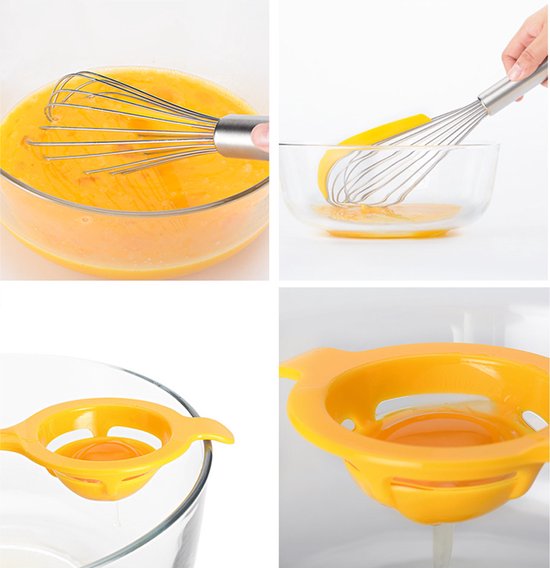 TDR RVS 3-delige gardeset met eiwitscheider