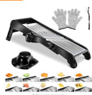 Multifunctionele groentesnijder, roestvrijstalen rasp, groen