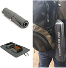 Opvouwbare Draagbare Voerbak voor Huisdieren - Grijs 38x23.5