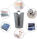 TDR Stevige Waszak 80L met Aluminium Handvat - Donker Grijs