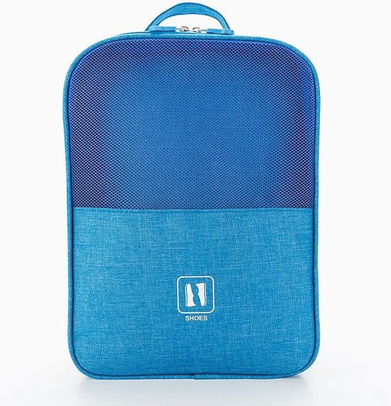 TDR schoenen opbergtas multifunctioneel Lichtblauw tot 45.5