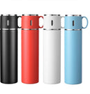 TDR - Thermosfles - RVS - grote capaciteit - 580 ml  wit