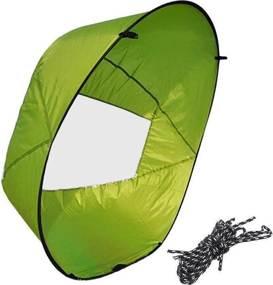 TDR Opvouwbaar Kajak Zeil Groen ⌀108 cm