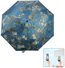 Opvouwbaar paraplu - Zonbescherming Anti-Uv UPF50 + -Windproof- Stevig paraplu - Automatisch -Van Gogh