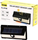 Solar LED Tuinlamp 190 LEDs - 4 Modi, Bewegingssensor, IP65