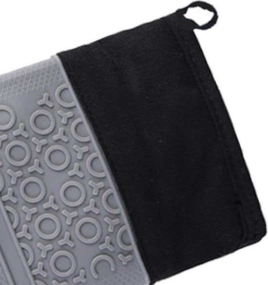 Siliconen ovenwanten paars 2 stuks hittebestendig 260°C