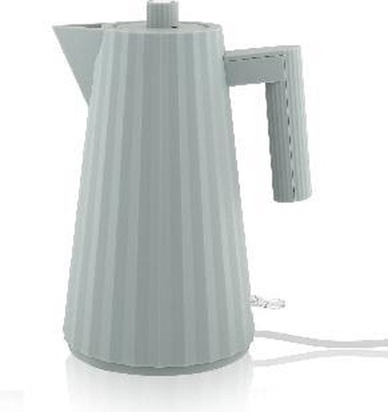 Alessi Plissé Waterkoker - 1,7L - Kunststof - Grijs
