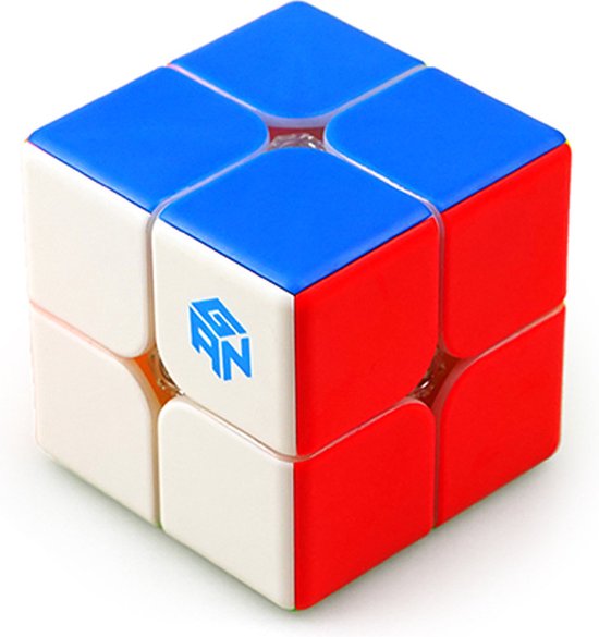 GAN 249 V2 2x2 Speed Cube - Stickerless Mini Kubus
