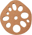 Unikorf 6stks Kurk Lotuswortel Onderzetters