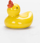 Set van 5 Gele Eend Keramische Eetstokjeshouders