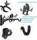 Metalen Vogelhaak Plantenhanger - Zwart