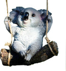 Schattige Koala Hars Hanger - Australisch Accent 21x12x23cm