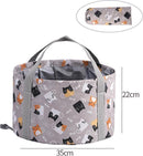 Opvouwbaar waterdicht bad 21L - geschikt voor voetenbad