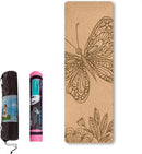 Yogamat kurk TPE 183x66x0,5 cm - biologisch afbreekbaar