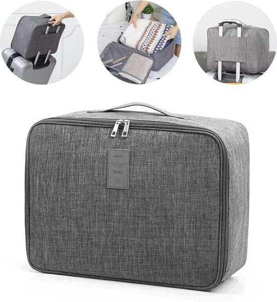 TDR Opbergtas Handbagage - Luxe Organizer Grijs