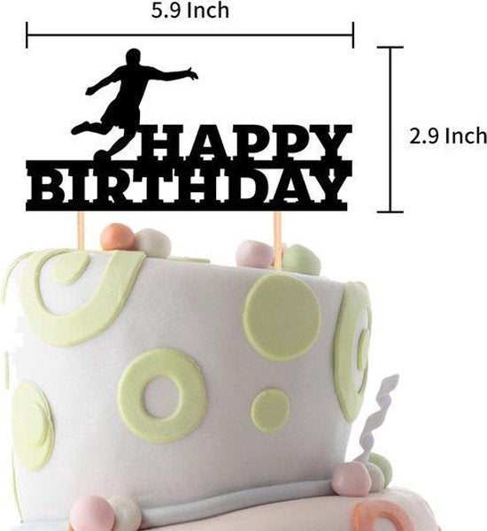 47-delig Voetbal Verjaardagset - Feestdecoratie