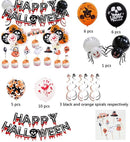 38 delig verjaardagset - Thema: Halloween - Versiering voor feestjes, verjaardag - feestdecoratie
