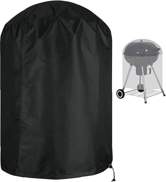 Universele Barbeque Hoes (Waterdicht) met Opbergtas (voor BBQ ø 57cm) van bv Weber