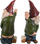 Grappige kabouter tuindecoratie - Duurzaam harsmateriaal