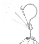 RVS droogcarrousel 20 knijpers - kleding & accessoires