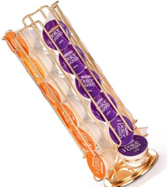 Unikorf Vergulde roterende Dolce Gusto Capsulehouder 24st