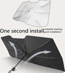 TDR Auto Voorruitzonnescherm 122x65cm UV/Hitte