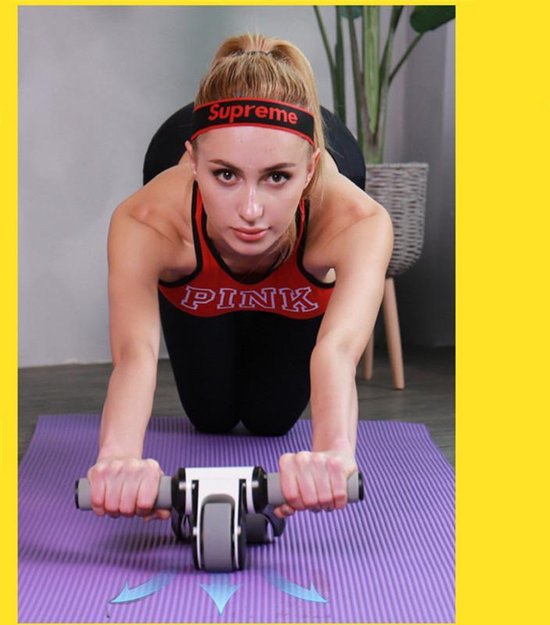 TDR - Ab Roller - Ab Wheel voor buikspieren - Buikspierwiel - Workout - Fitness - Ab Trainer