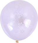 Ballonnenboog-Winterfeest ballonnen- Winterdecoratieset met  Sneeuwvlok en ster folieballonnen-Kerstfeest Oud en nieuwjaar