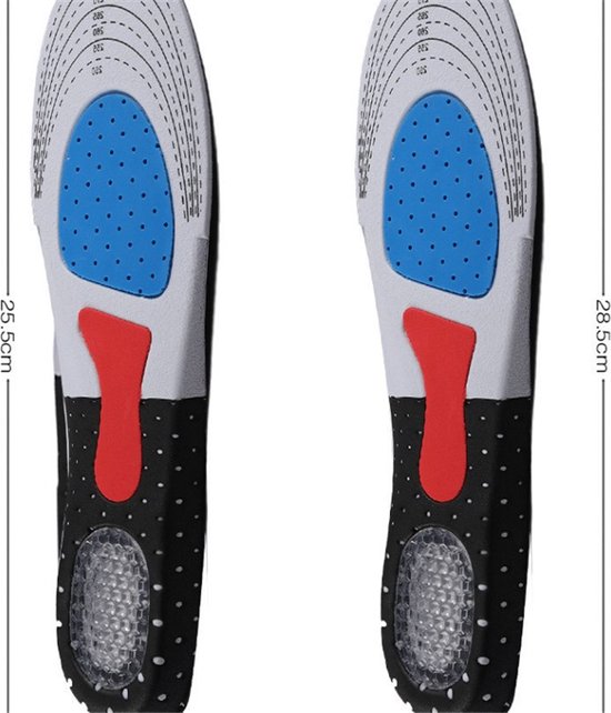2 paar - Inlegzool - voor schoenen - aanpasbaar voor maat 46 t/m 50