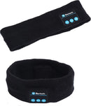 TDR - Sport hoofdband met Bluetooth - Geïntegreerde afneembare speakers (koptelefoon functie) - Oplaadbaar via USB - Afspelen Muziek - Bellen - Zwart