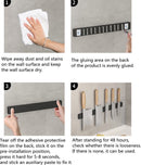 Stijlvolle Magnetische Messenhouder 40cm met Neodymium