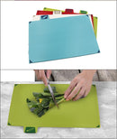 Snijplanken set - inclusief houder - 4 Snijplanken - Antibacterieel - Antislip