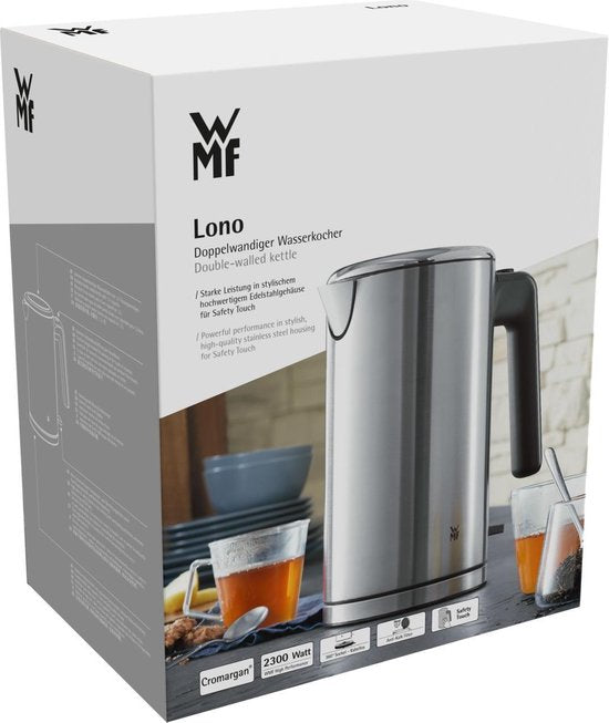 WMF Lono 0413210011 - Dubbelwandige waterkoker