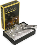 TDR- Luxe whiskey set+6 Whiskey stones + Tang+opbergdoos-Herbruikbare -roestvrij-silver