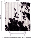 Unikorf Waterdicht Koeienhuid Douchegordijn 180x200CM