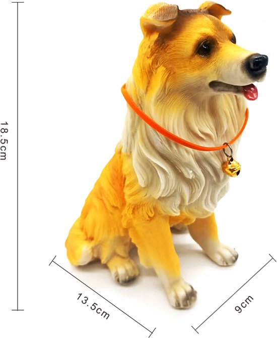 Sheltie Harsdecoratie - Charmante Interieuraccessoire 9x13.5